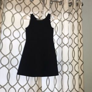 Black total girls dress